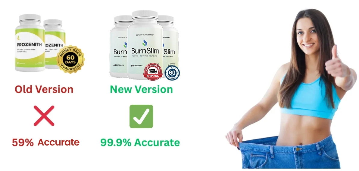 ProZenith and Burnslim Transformation Image